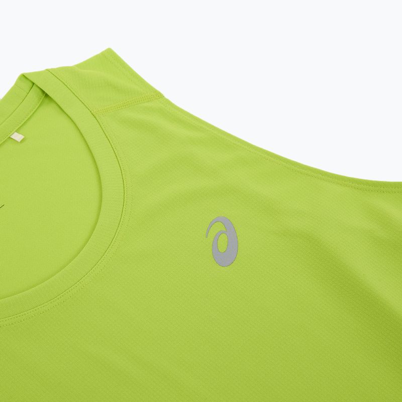 Футболка для бігу чоловіча ASICS Core Singlet neon lime 9