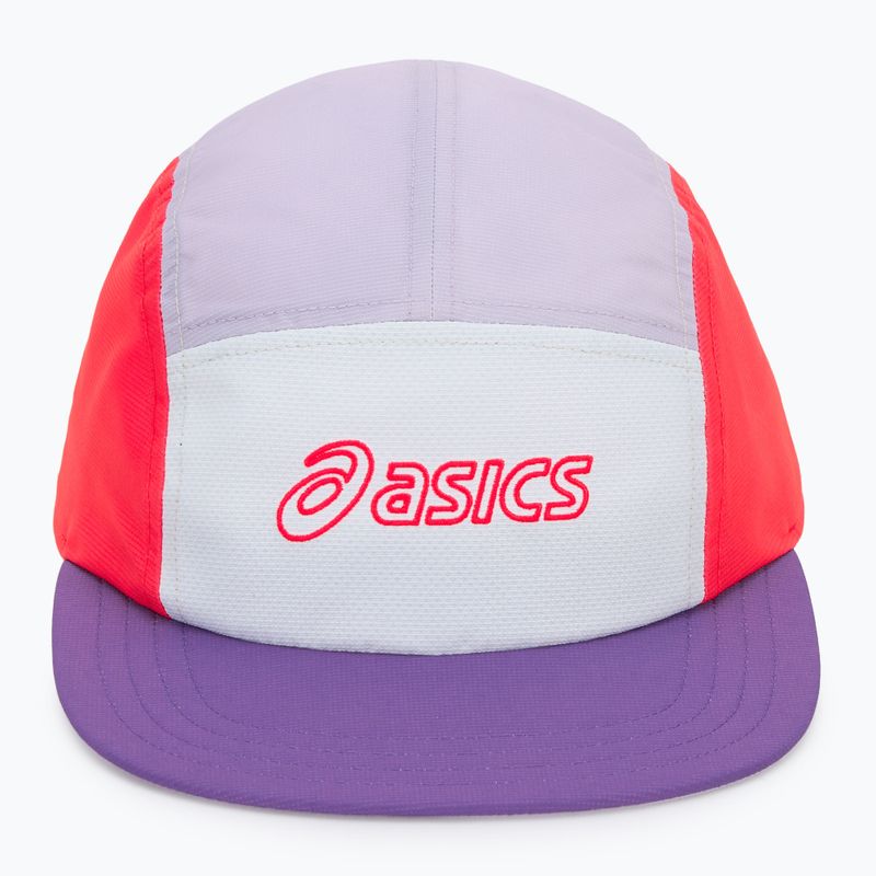 Кепка ASICS 5 Panel flash red/edo purple/dusk violet 2