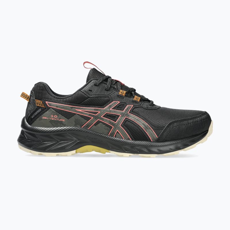 Кросівки для бігу жіночі ASICS Gel-Venture 10 Waterproof black/brown stone 8
