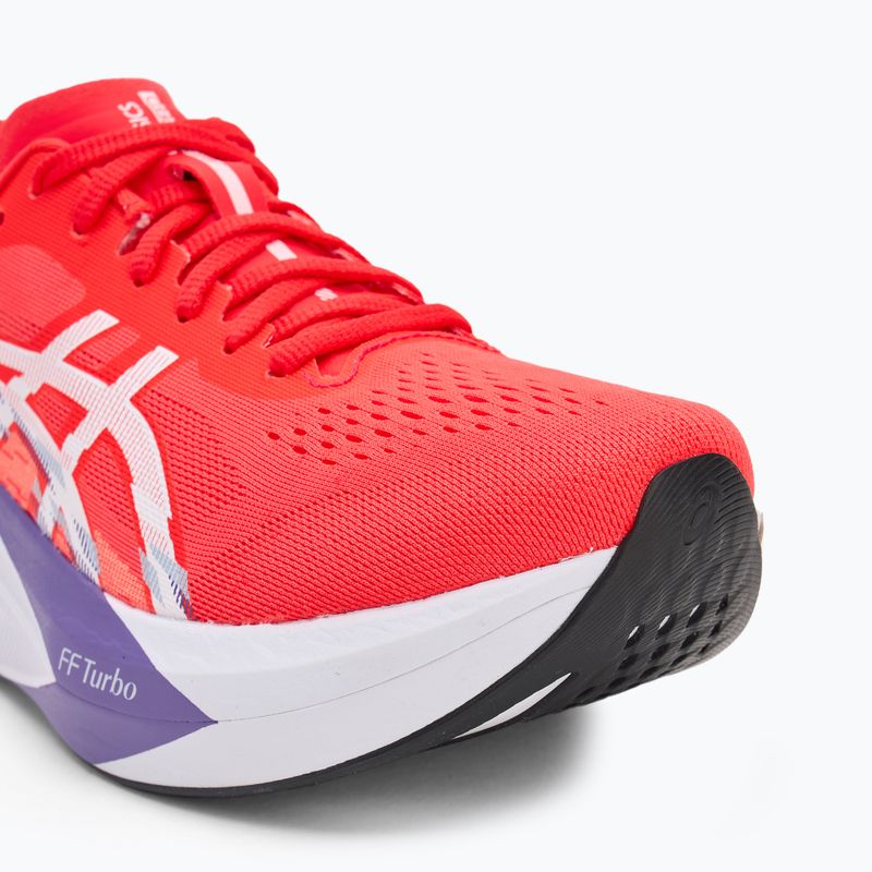 Кросівки для бігу чоловічі ASICS Magic Speed 4 flash red/white 7