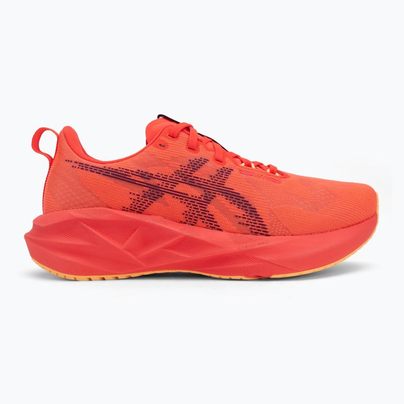 Кросівки для бігу чоловічі ASICS Novablast 5 flash red/edo purple 2