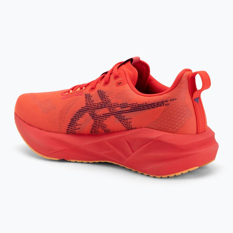 Кросівки для бігу чоловічі ASICS Novablast 5 flash red/edo purple 3