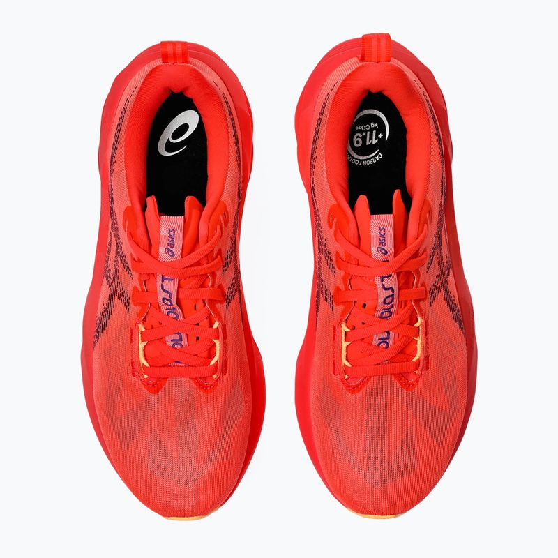 Кросівки для бігу чоловічі ASICS Novablast 5 flash red/edo purple 7