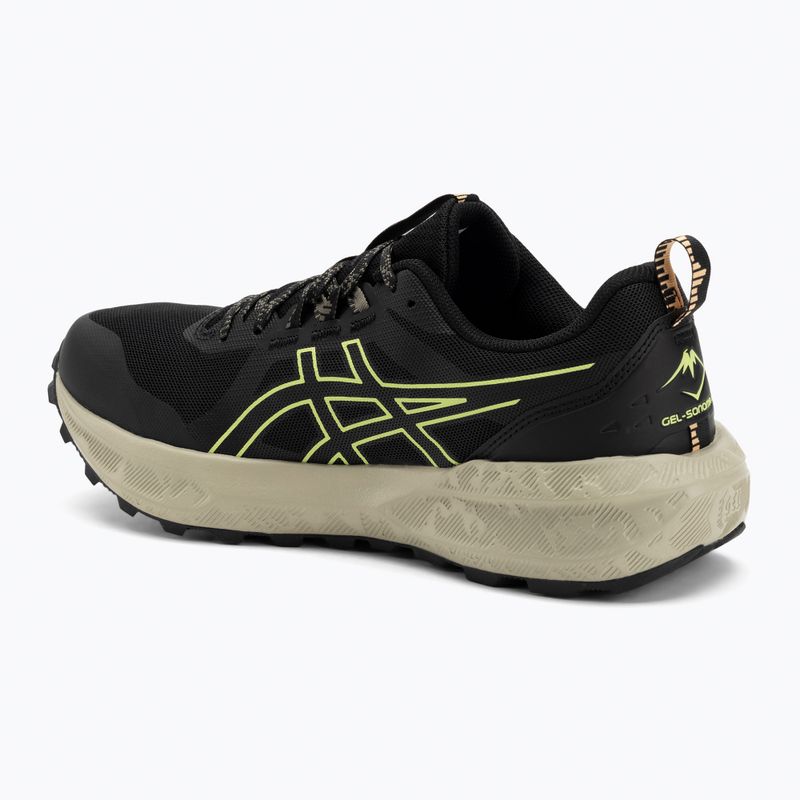 Кросівки для бігу чоловічі ASICS Gel-Sonoma 8 black/lime green 3