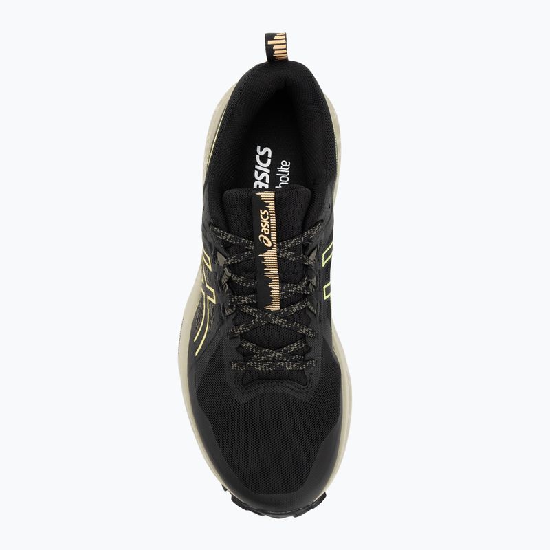 Кросівки для бігу чоловічі ASICS Gel-Sonoma 8 black/lime green 5
