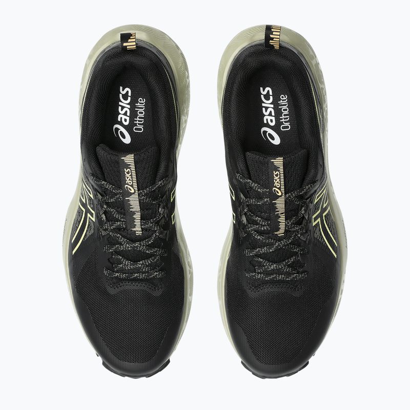 Кросівки для бігу чоловічі ASICS Gel-Sonoma 8 black/lime green 14