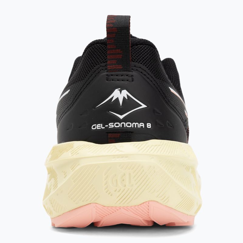 Кросівки для бігу жіночі ASICS Gel-Sonoma 8 black/white 6