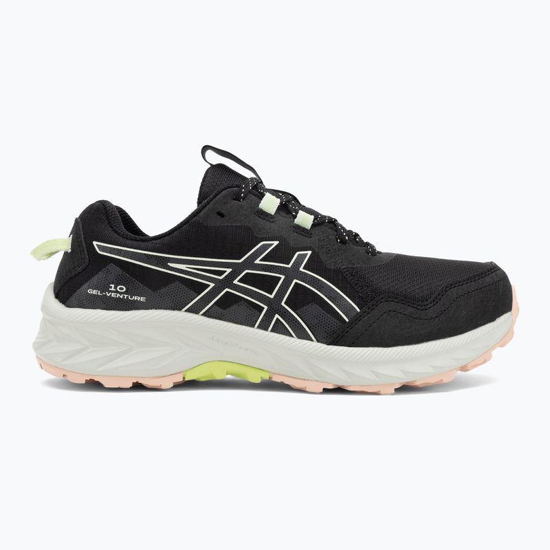 Кросівки для бігу чоловічі ASICS Gel-Venture 10 black/whisper green 2