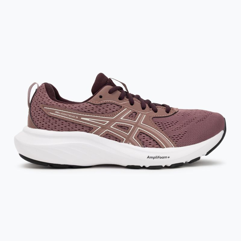 Кросівки для бігу жіночі ASICS Gel-Contend 9 rubble red/fawn 2