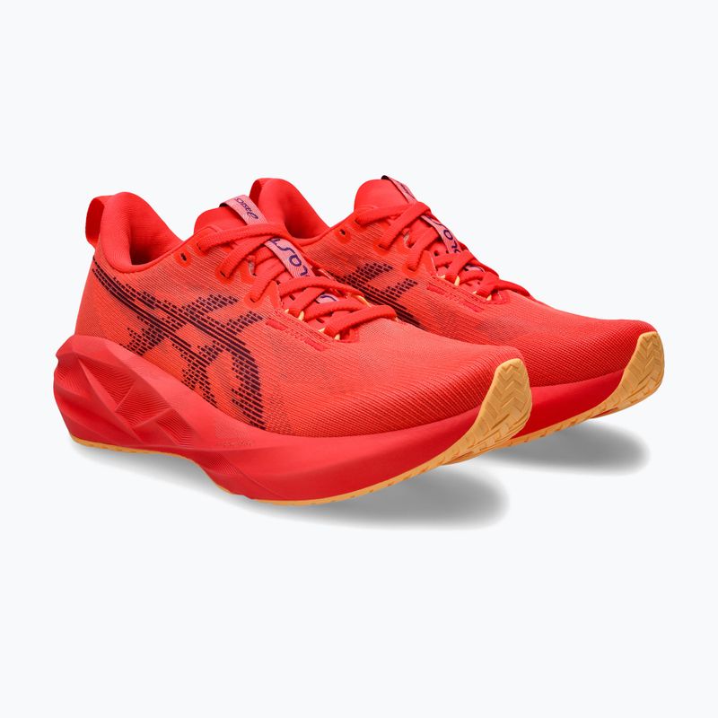 Кросівки для бігу жіночі ASICS Novablast 5 flash red/edo purple 3