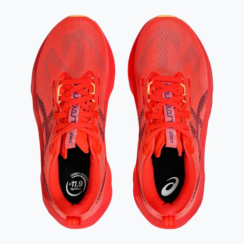 Кросівки для бігу жіночі ASICS Novablast 5 flash red/edo purple 6