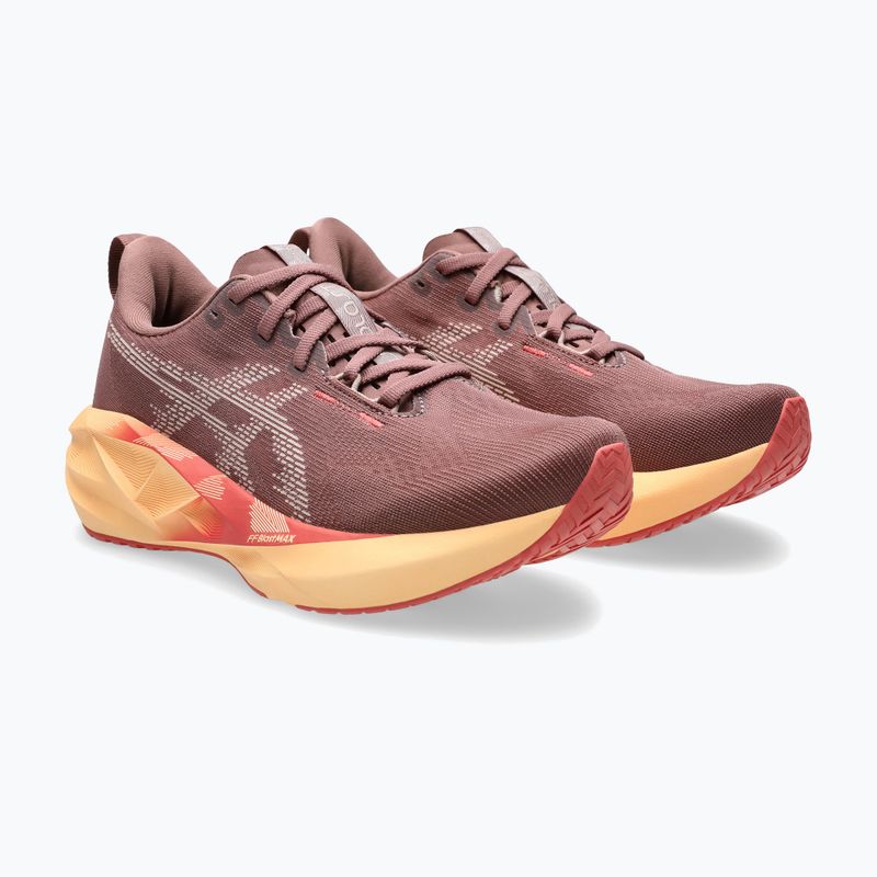 Кросівки для бігу жіночі ASICS Novablast 5 rubble red/fawn 3