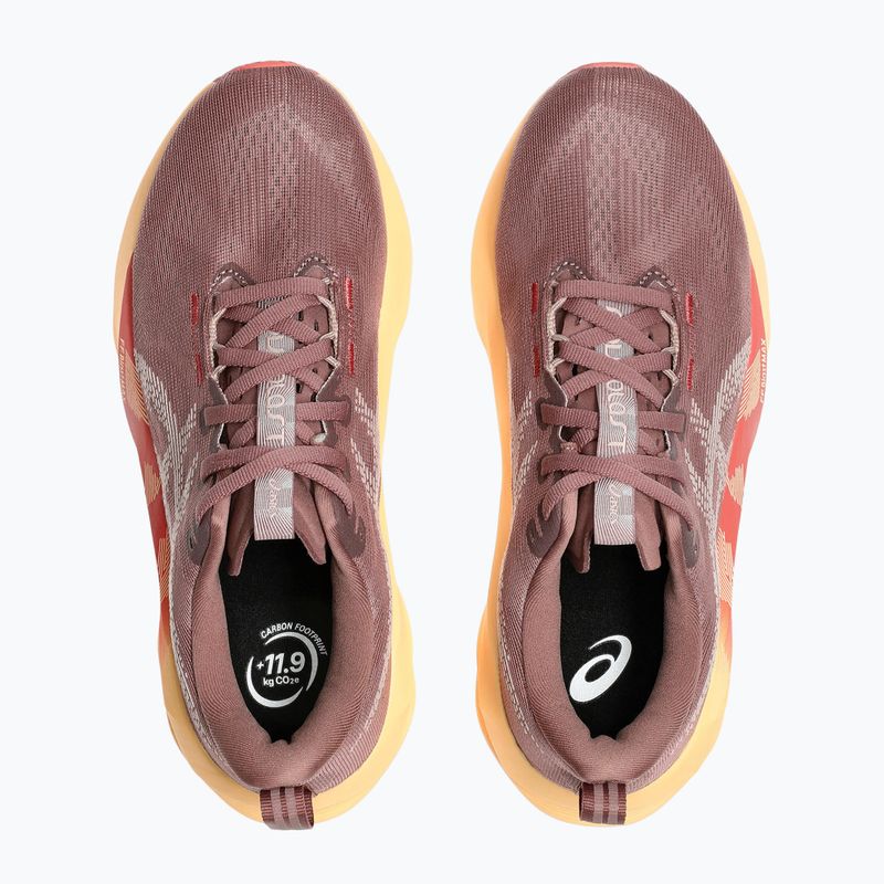 Кросівки для бігу жіночі ASICS Novablast 5 rubble red/fawn 6