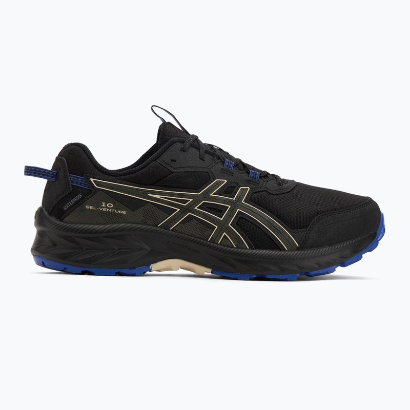 Кросівки для бігу чоловічі ASICS Gel-Venture 10 Waterproof black/brown stone 2