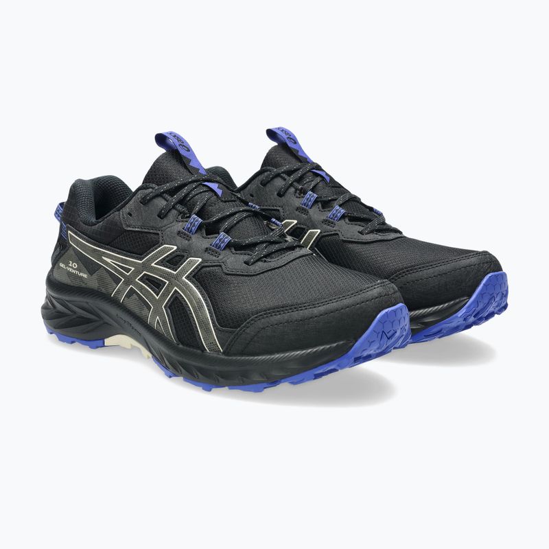 Кросівки для бігу чоловічі ASICS Gel-Venture 10 Waterproof black/brown stone 3
