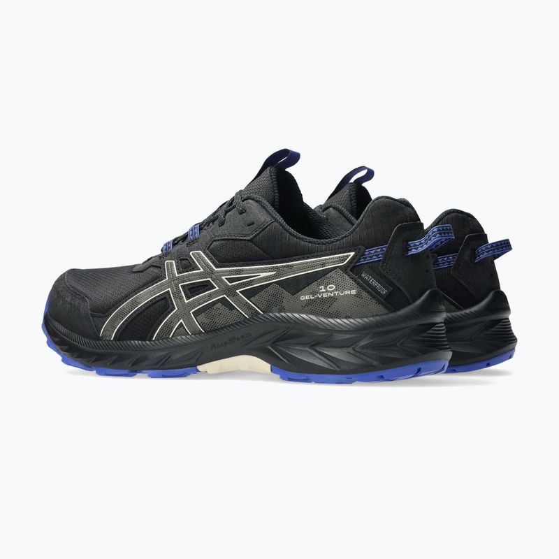 Кросівки для бігу чоловічі ASICS Gel-Venture 10 Waterproof black/brown stone 4