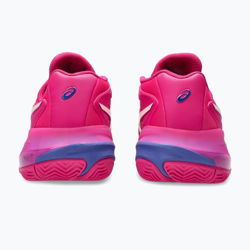Жіночі тенісні туфлі Asics Gel-Resolution X Clay W яскраво-рожеві/кремові 5