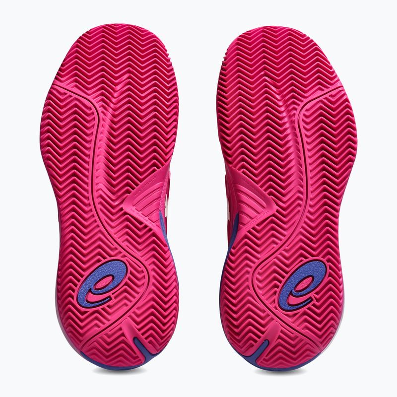 Жіночі тенісні туфлі Asics Gel-Resolution X Clay W яскраво-рожеві/кремові 6