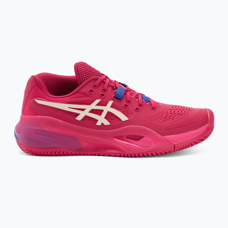 Кросівки тенісні жіночі Asics Gel-Resolution X Clay W bright rose/cream 2