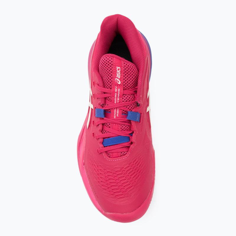 Кросівки тенісні жіночі Asics Gel-Resolution X Clay W bright rose/cream 5