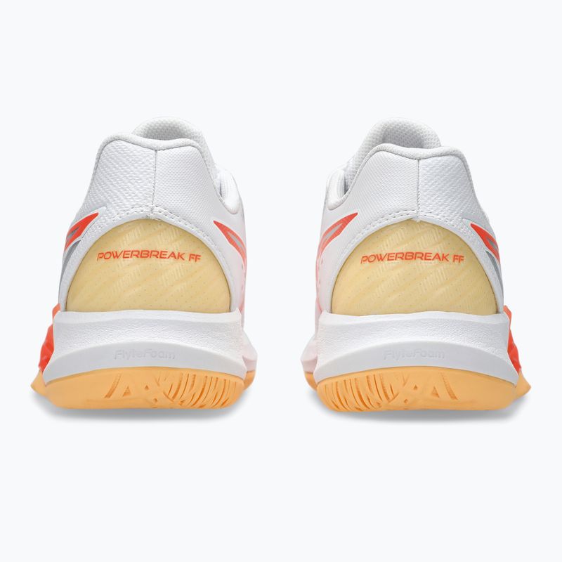 Жіночі кросівки ASICS Powerbreak FF білі/яскраво-коралові 5