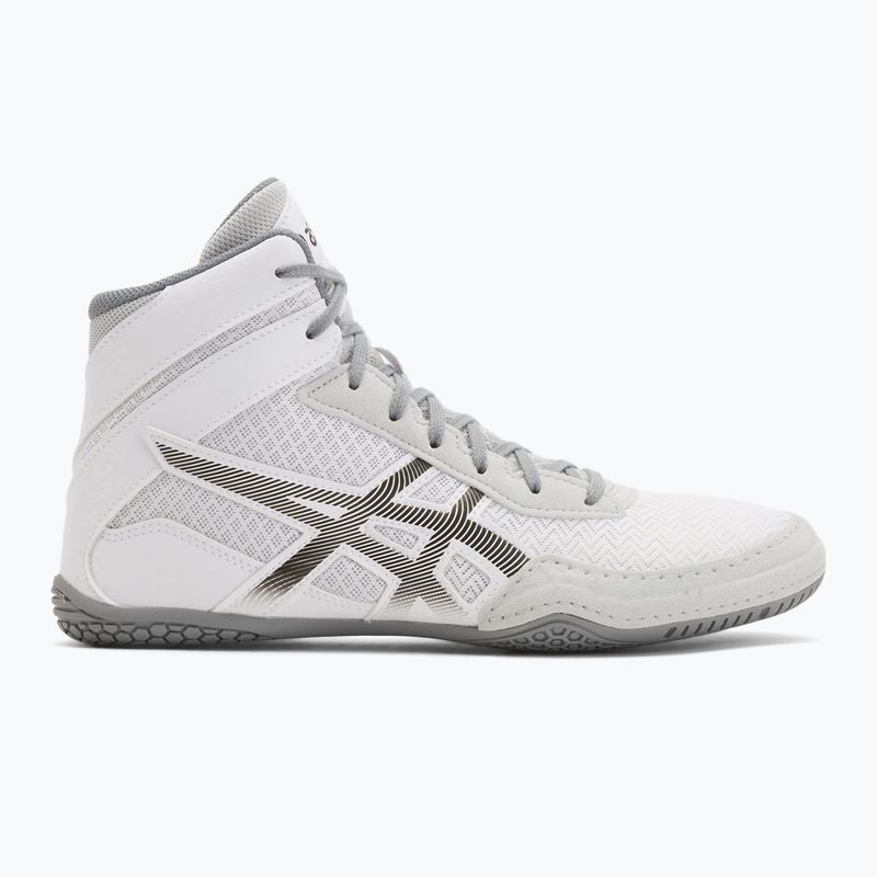 Кросівки борцівські ASICS Matcontrol 3 white/gunmetal 2