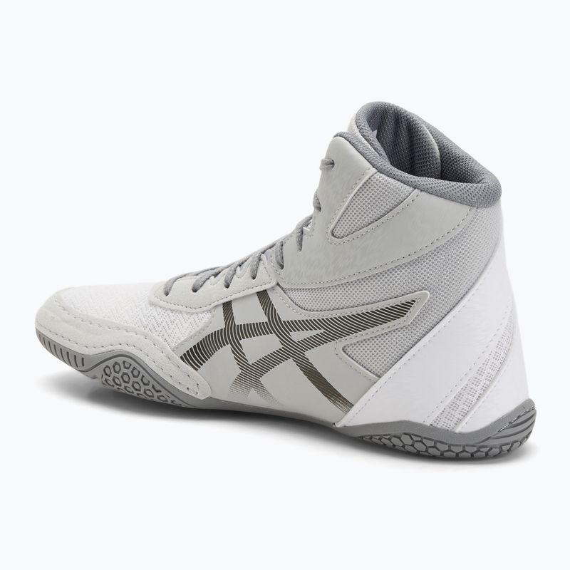 Кросівки борцівські ASICS Matcontrol 3 white/gunmetal 3