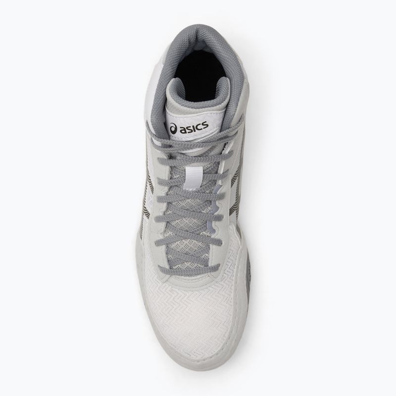 Кросівки борцівські ASICS Matcontrol 3 white/gunmetal 5