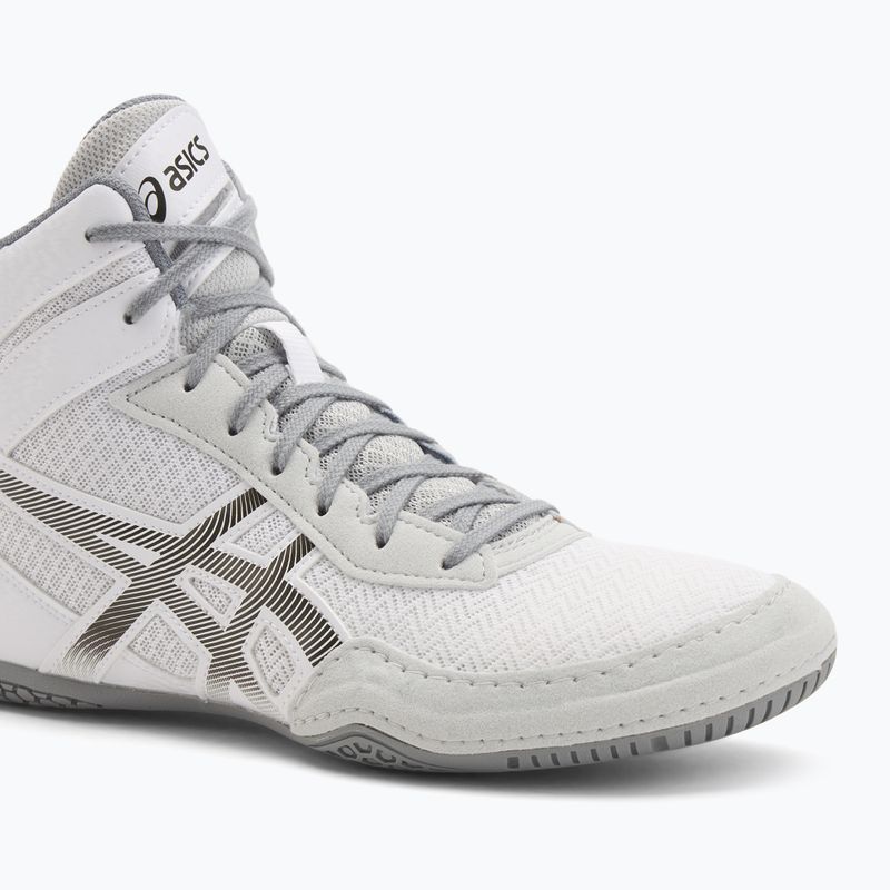 Кросівки борцівські ASICS Matcontrol 3 white/gunmetal 7