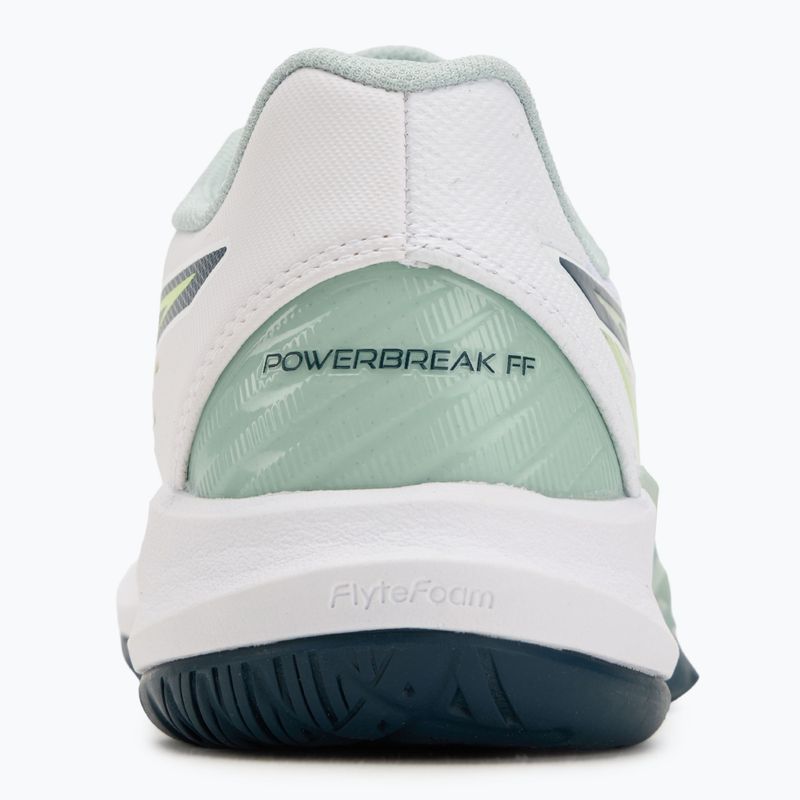 Кросівки чоловічі ASICS Powerbreak FF white/tranquil teal 6