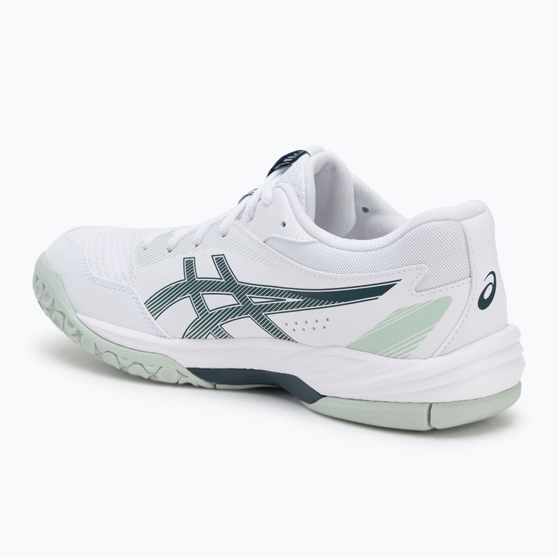 Кросівки чоловічі ASICS Gel-Task 4 white/tranquil teal 3