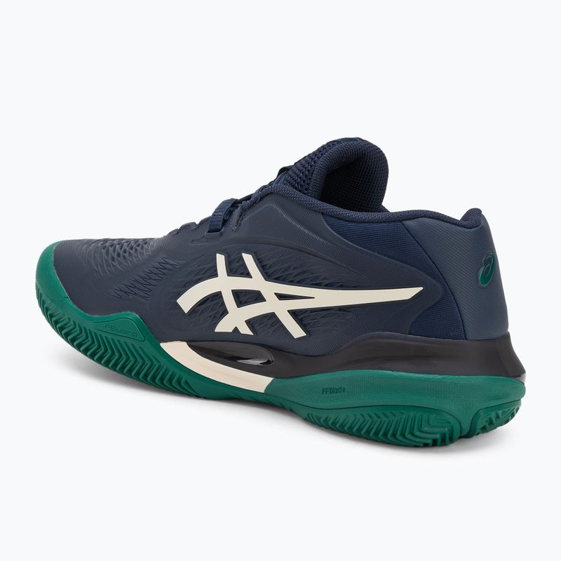 Кросівки тенісні чоловічі  Asics Gel-Resolution X Clay midnight/cream 3