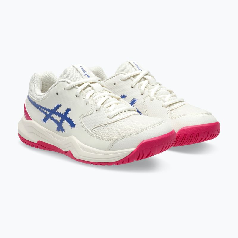 Кросівки тенісні дитячі Asics Gel-Dedicate 8 GS Jr cream/dark cobalt 3