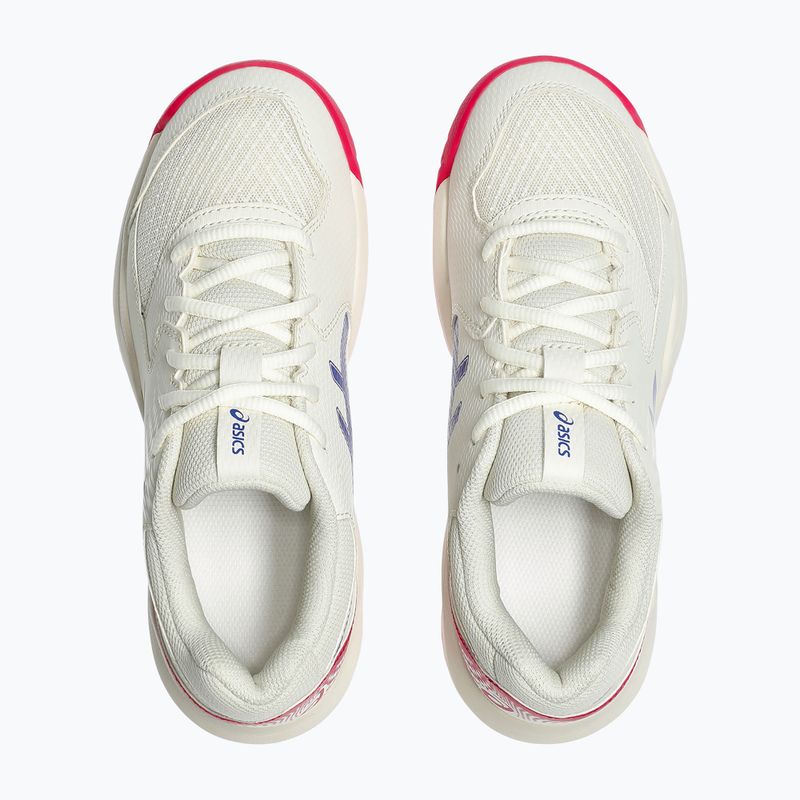 Кросівки тенісні дитячі Asics Gel-Dedicate 8 GS Jr cream/dark cobalt 6