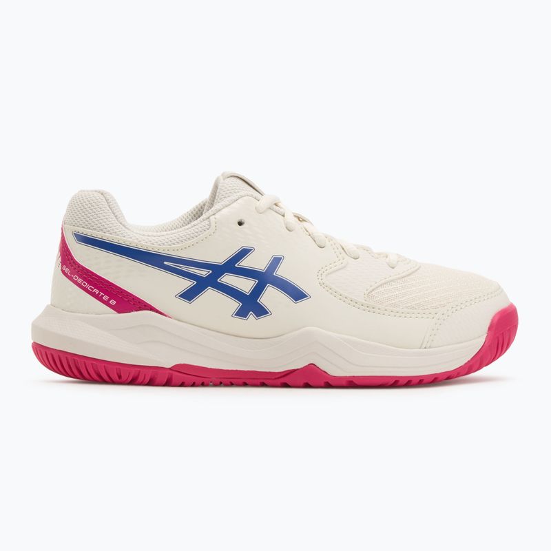 Кросівки тенісні дитячі Asics Gel-Dedicate 8 GS Jr cream/dark cobalt 2