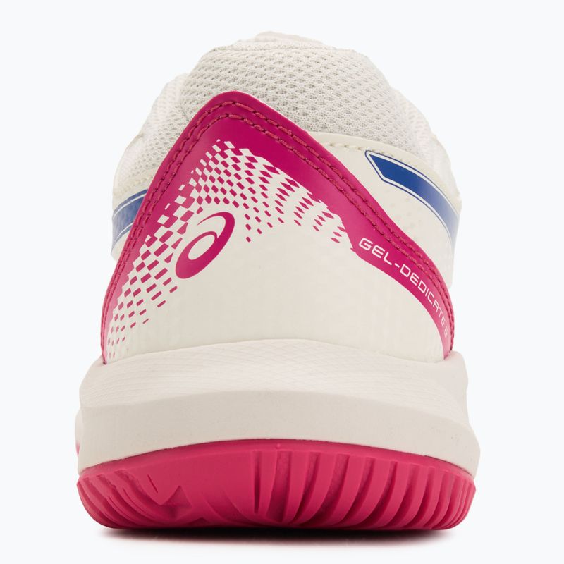 Кросівки тенісні дитячі Asics Gel-Dedicate 8 GS Jr cream/dark cobalt 6