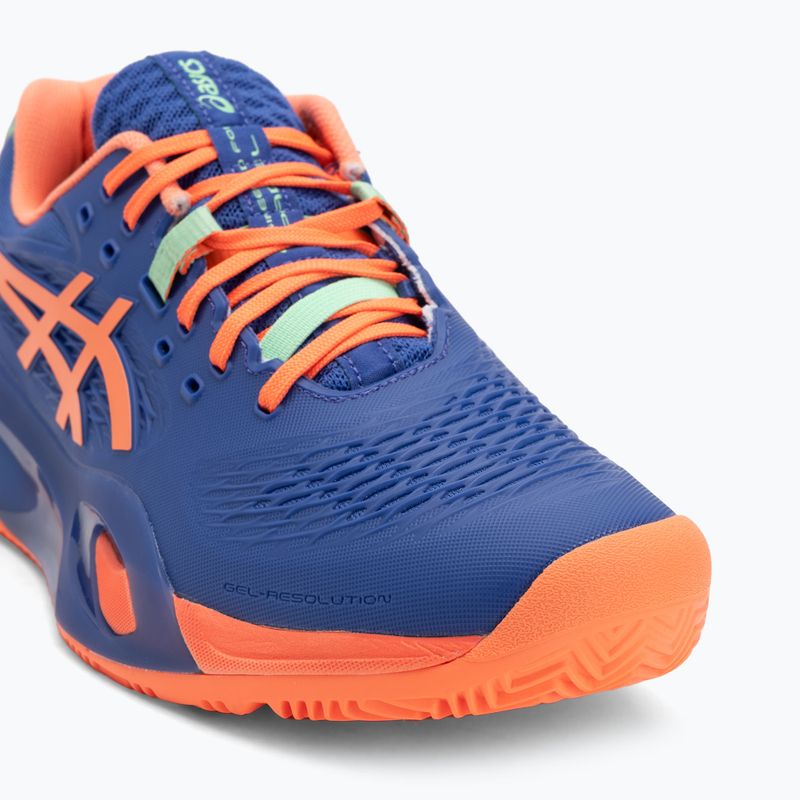 Кросівки для паделю чоловічі ASICS Gel-Resolution X dark cobalt/vivid coral 7