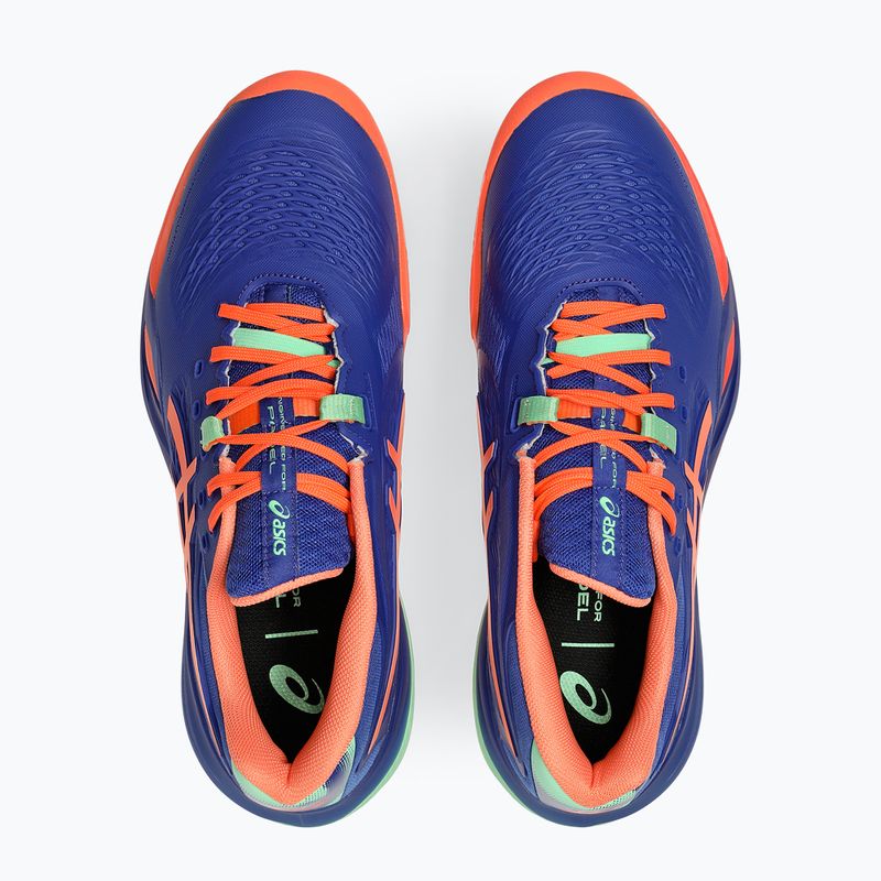 Кросівки для паделю чоловічі ASICS Gel-Resolution X dark cobalt/vivid coral 13