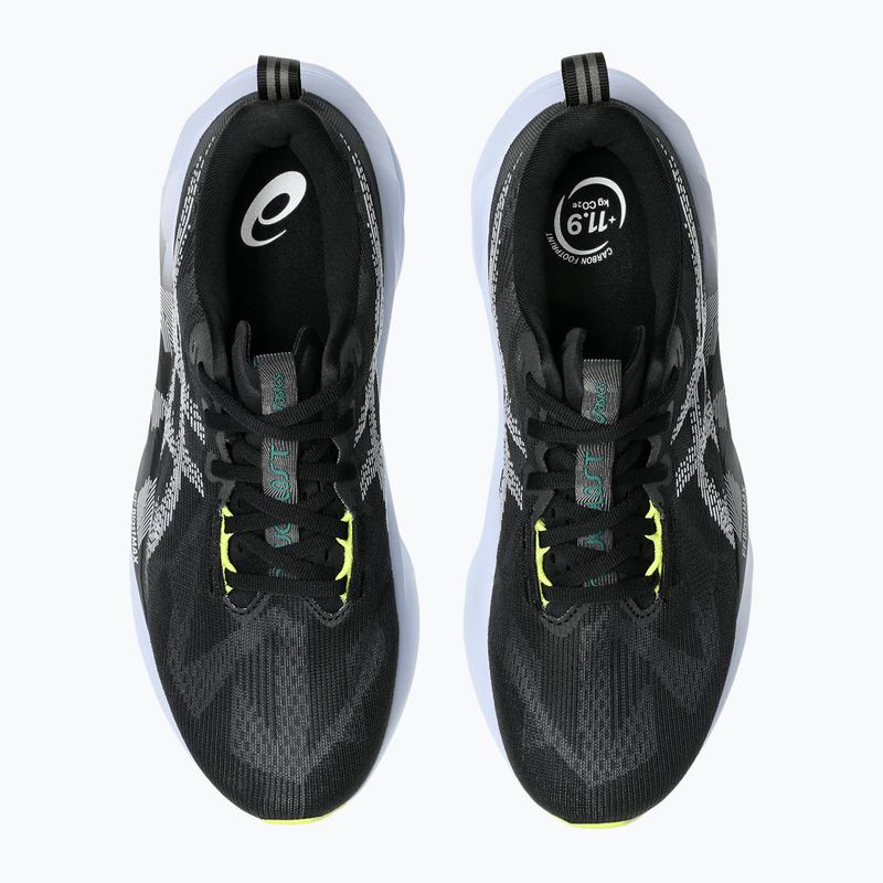 Кросівки для бігу чоловічі ASICS Novablast 5 black/blue fade 7