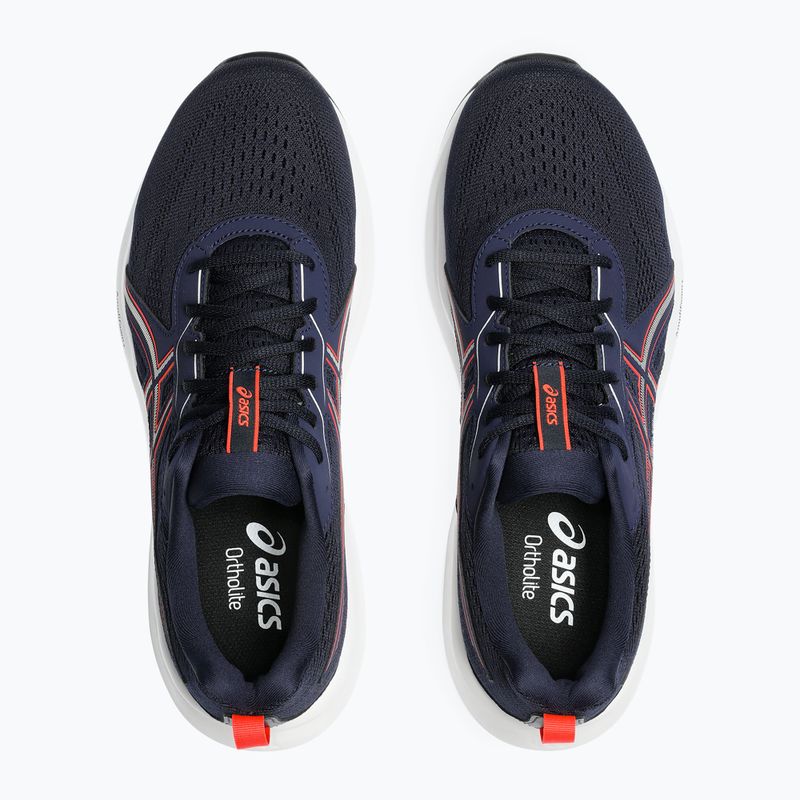 Кросівки для бігу чоловічі ASICS Gel-Contend 9 midnight/flash red 6
