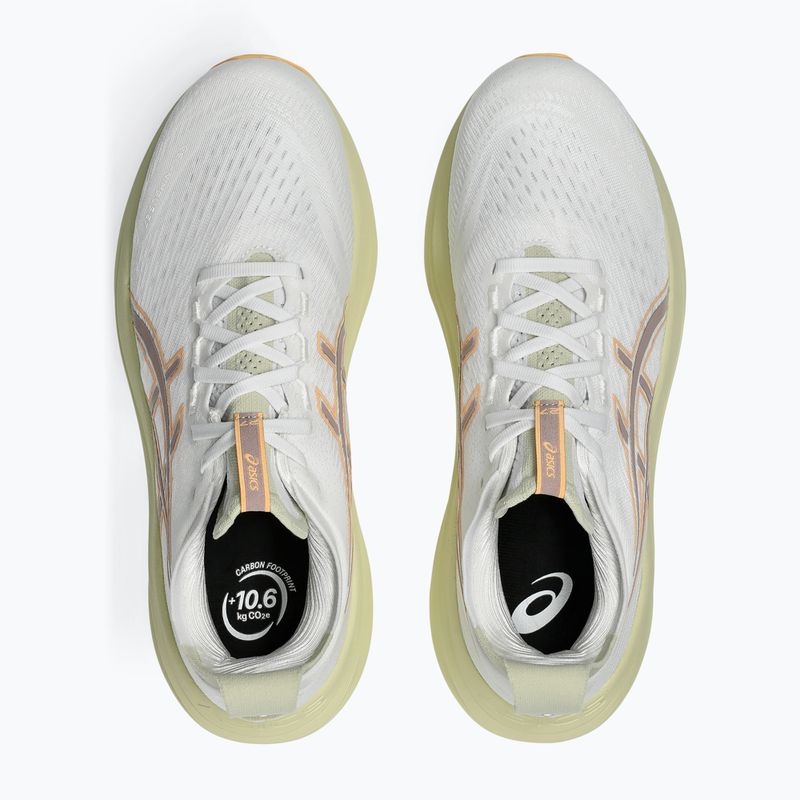 Кросівки для бігу чоловічі ASICS Gel-Nimbus 27 white/fawn 6