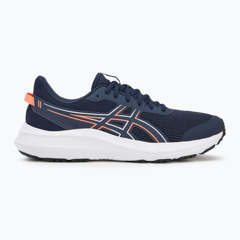 Кросівки для бігу чоловічі ASICS Jolt 5 midnight/vivid coral 2