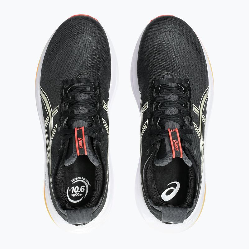 Кросівки для бігу чоловічі ASICS Gel-Nimbus 27 black/khaki 6