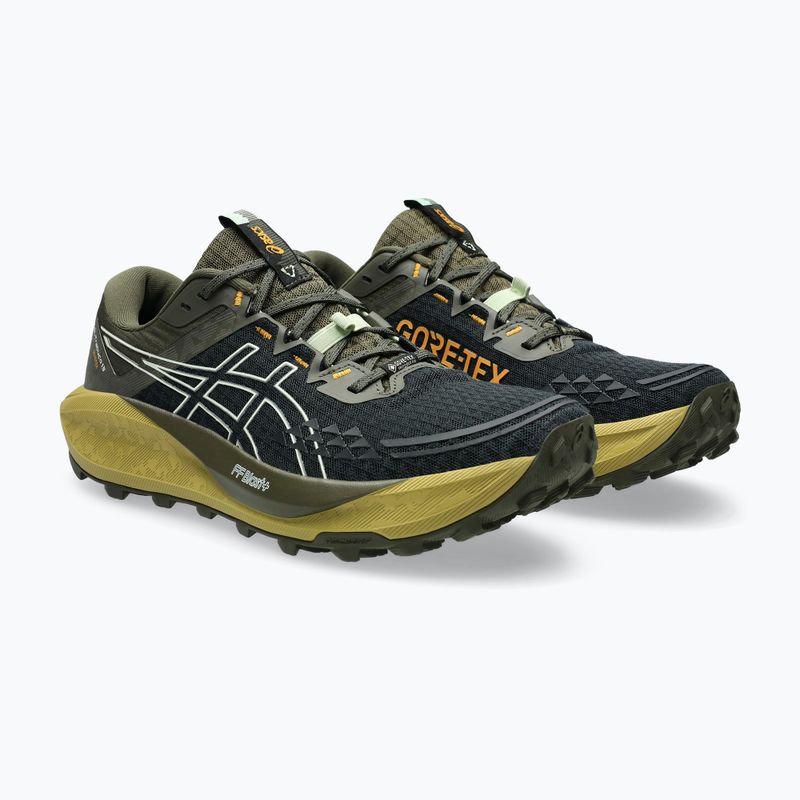 Кросівки для бігу чоловічі ASICS Gel-Trabuco 13 GTX black/whisper green 10