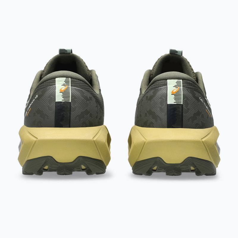 Кросівки для бігу чоловічі ASICS Gel-Trabuco 13 GTX black/whisper green 12