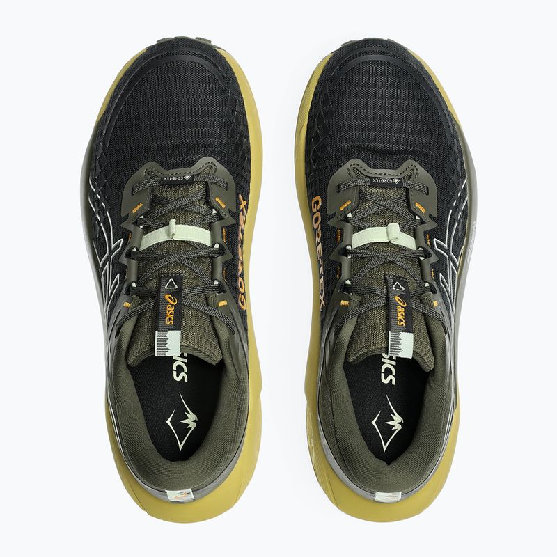 Кросівки для бігу чоловічі ASICS Gel-Trabuco 13 GTX black/whisper green 13