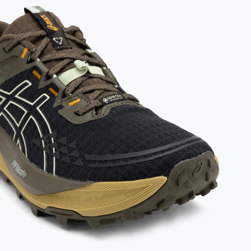 Кросівки для бігу чоловічі ASICS Gel-Trabuco 13 GTX black/whisper green 7