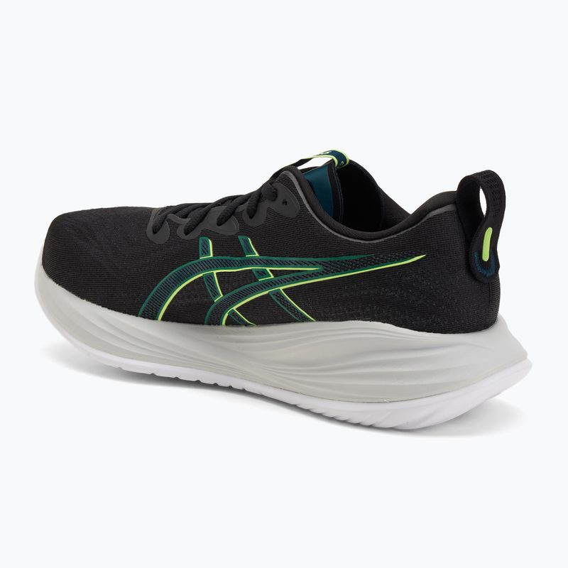 Кросівки для бігу чоловічі ASICS Gel-Cumulus 27 black/lucid yellow 3