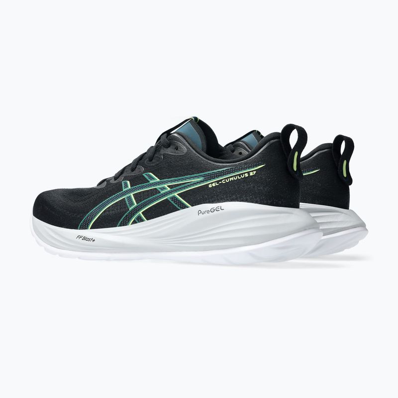 Чоловічі кросівки ASICS Gel-Cumulus 27 чорні/прозоро-жовті 4