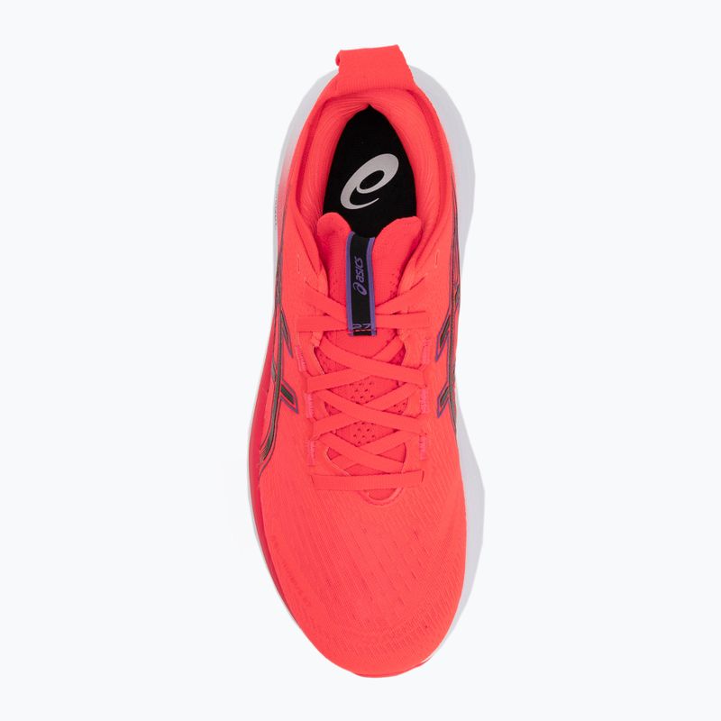 Чоловічі кросівки ASICS Gel-Nimbus 27 червоно-чорні блискавичні 5
